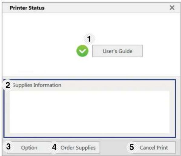 SAMSUNG ProXpress SL-M4530NX - Samsung Printer Status overview - 1