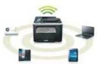 SAMSUNG ProXpress SL-M4530NX - Supports various wireless net\work setting method - 1