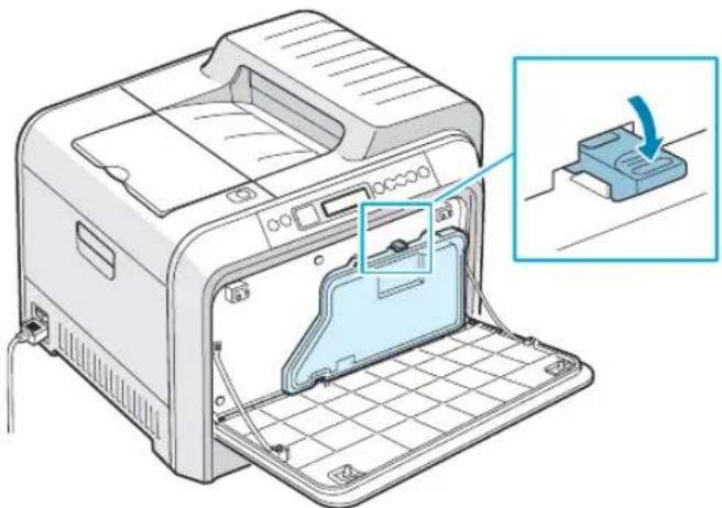 SAMSUNG CLP-510N - Replacing the Waste Toner Container - 6