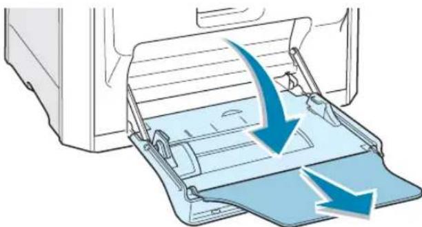 SAMSUNG CLP-510N - Using the Multi-purpose Tray - 2