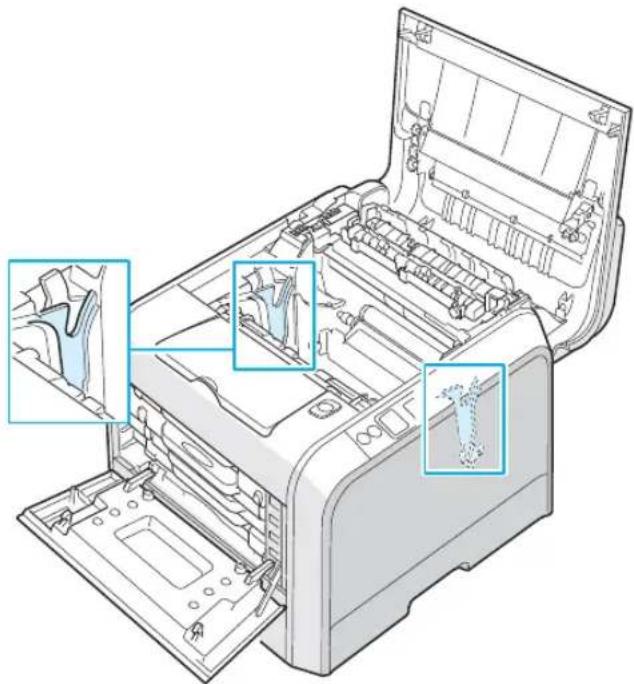 SAMSUNG CLP-510N - CAUTIONS: - 1