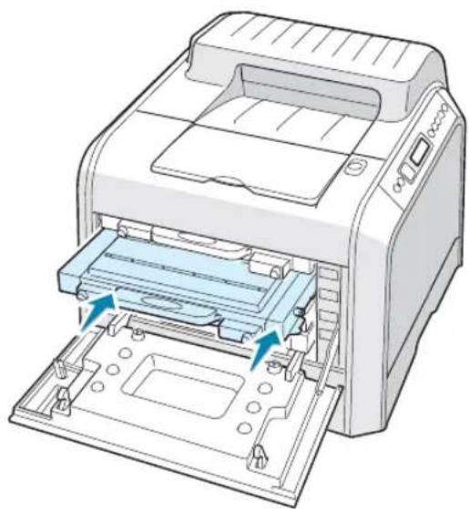 SAMSUNG CLP-510N - Replacing Toner Cartridges - 9
