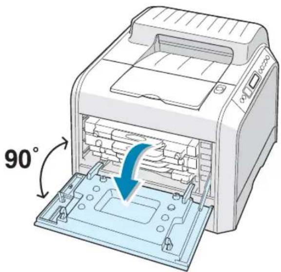 SAMSUNG CLP-510N - Cleaning the LSU Inside the Printer - 2