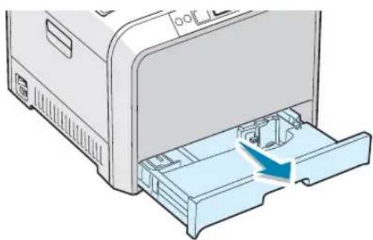 SAMSUNG CLP-510N - Step 4. Loading Paper - 1