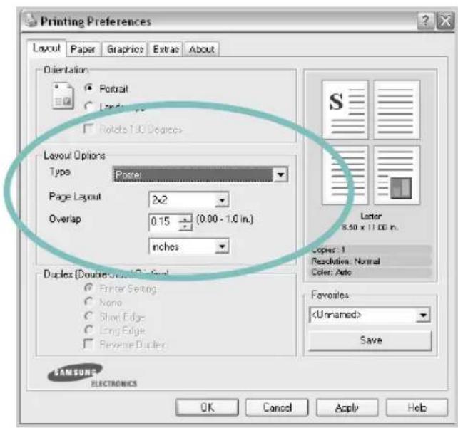 SAMSUNG CLP-510N - Printing Posters - 2