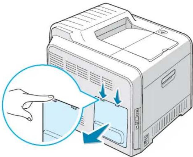 SAMSUNG CLP-510N - Installing a Network Interface Card - 4