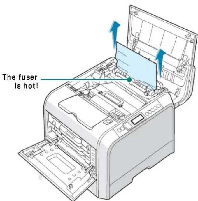 SAMSUNG CLP-510N - In the Duplex Area - 8