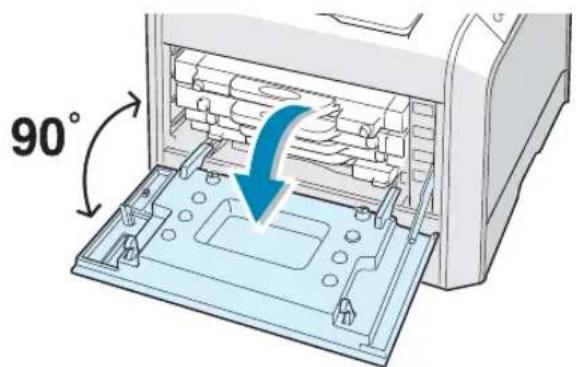 SAMSUNG CLP-510N - Replacing Toner Cartridges - 1