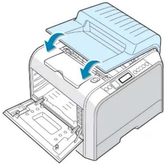 SAMSUNG CLP-510N - Step 3. Installing the Transfer Belt and Toner Cartridges - 14