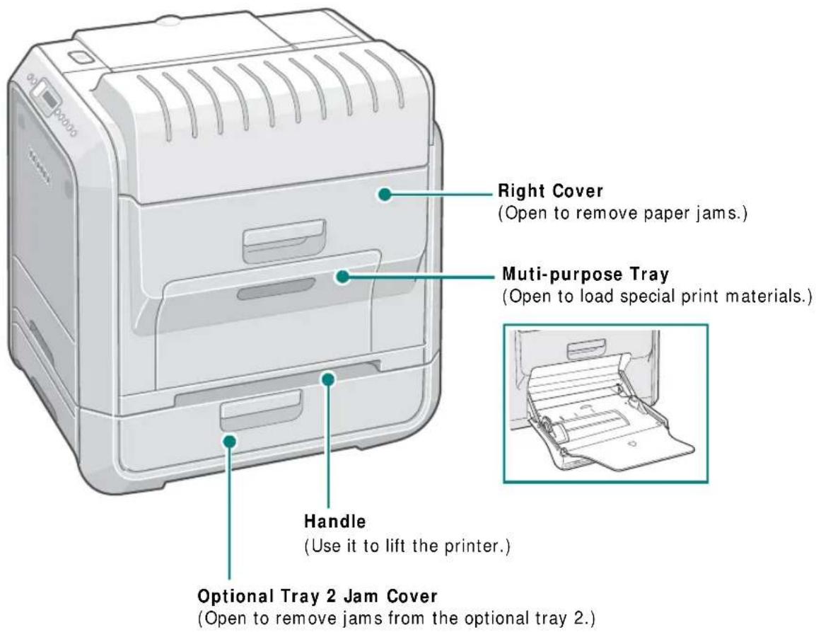 SAMSUNG CLP-510N - Printer Components - 3