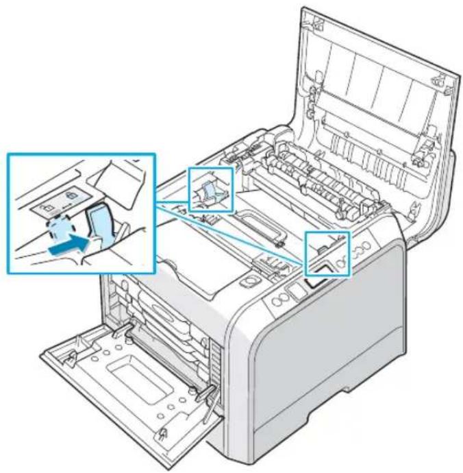 SAMSUNG CLP-510N - Replacing the Transfer Belt - 15