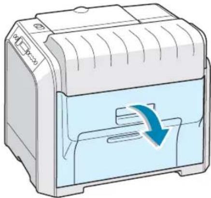 SAMSUNG CLP-510N - In the Paper Feed Area - 1