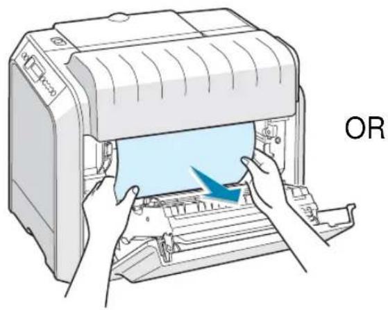 SAMSUNG CLP-510N - In the Duplex Area - 2