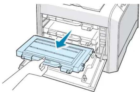 SAMSUNG CLP-510N - Replacing Toner Cartridges - 2
