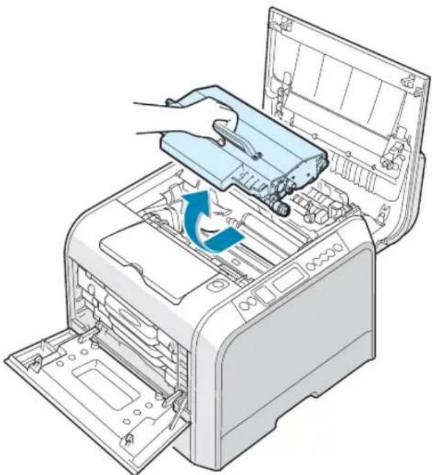 SAMSUNG CLP-510N - Replacing the Transfer Belt - 5