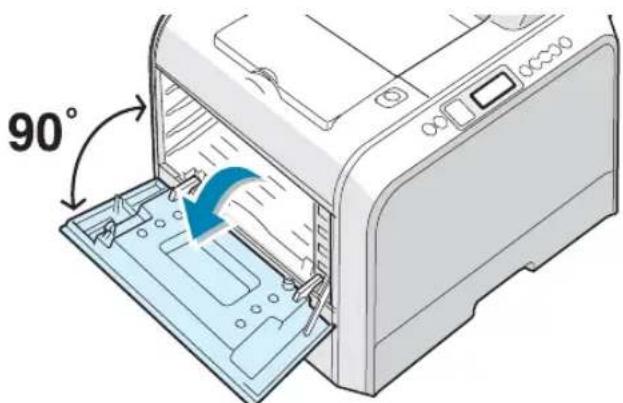 SAMSUNG CLP-510N - Cleaning the Inside of the Printer - 2