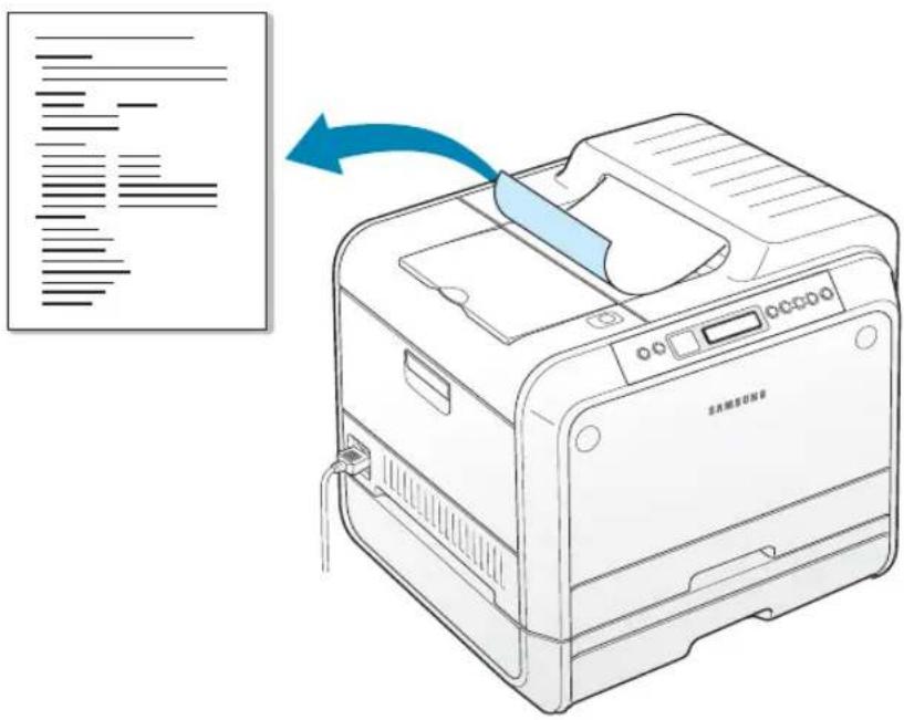 SAMSUNG CLP-510N - Printing a Configuration Page - 1
