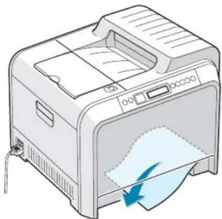 SAMSUNG CLP-510N - In the Paper Feed Area - 4