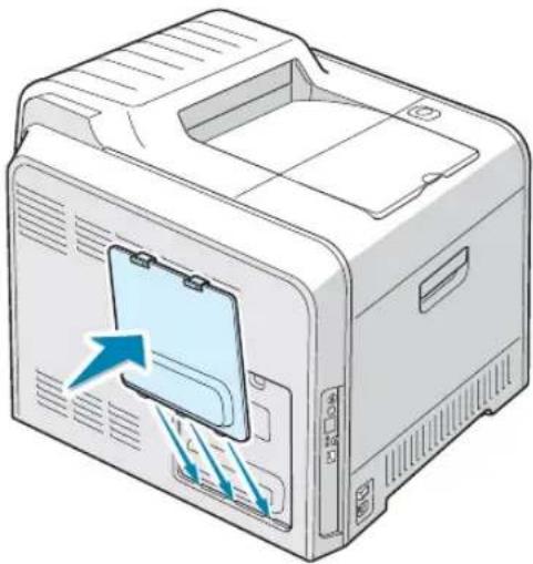 SAMSUNG CLP-510N - Installing a Network Interface Card - 11