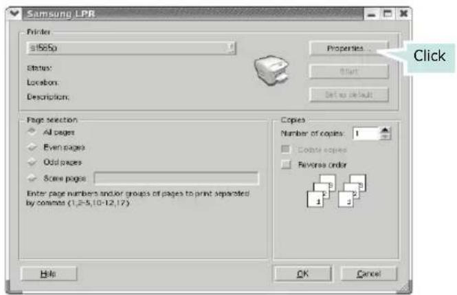 SAMSUNG SF-565PR - Printing from Applications - 1