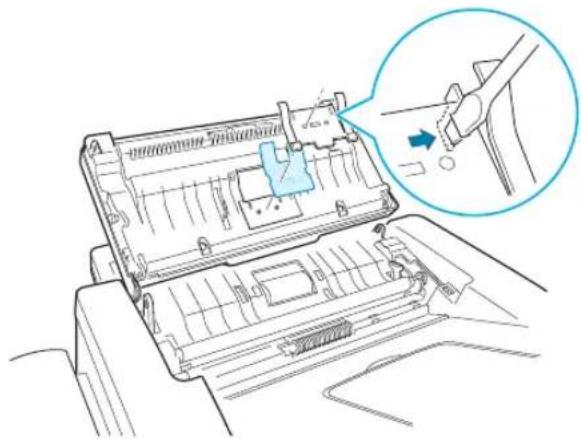 SAMSUNG SF-565PR - Replacing the ADF Rubber Pad - 4