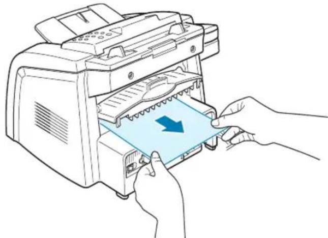 SAMSUNG SF-565PR - Printing to the Rear Output Slot (Face up) - 1