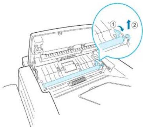 SAMSUNG SF-565PR - Cleaning the Scan Unit - 2