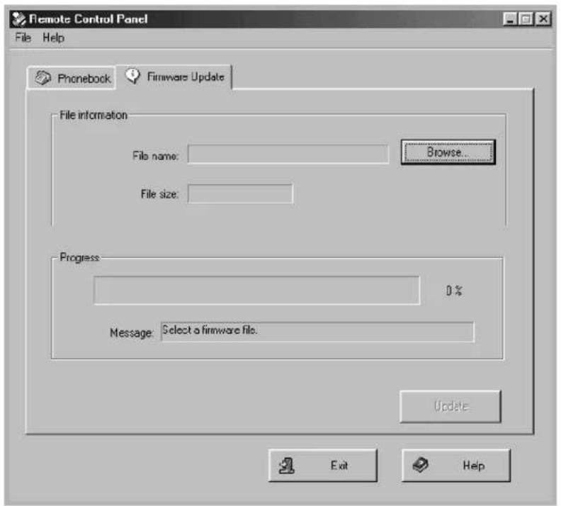 SAMSUNG SF-565PR - The Firmware Update Tab - 1