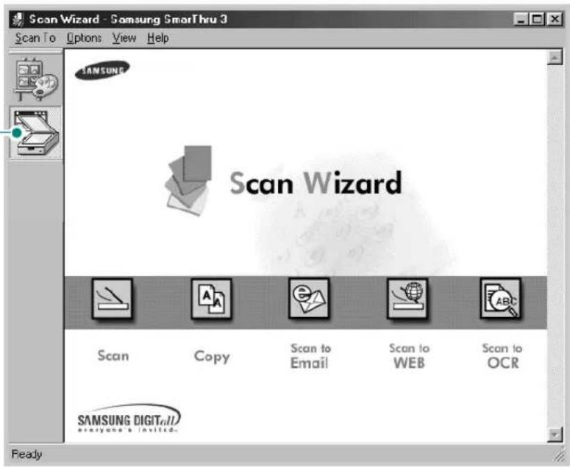 SAMSUNG SF-565PR - Scanning Using Samsung SmarThru - 5