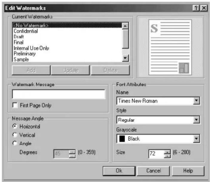 SAMSUNG SF-565PR - Creating a Watermark - 1