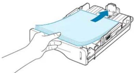 SAMSUNG SF-565PR - Loading Paper in the Paper Tray - 2