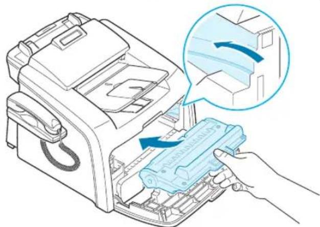 SAMSUNG SF-565PR - Replacing the Toner Cartridge - 3