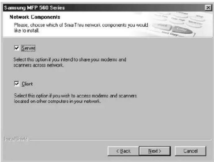 SAMSUNG SF-565PR - Installing Samsung SmarThru - 5