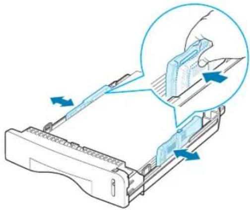 SAMSUNG SF-565PR - Changing the Paper Size in the Paper Tray - 4