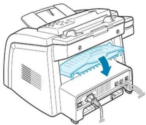 SAMSUNG SF-565PR - Printing to the Rear Output Slot (Face up) - 4