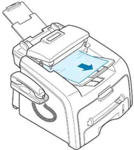 SAMSUNG SF-565PR - Exit Misfeed - 2