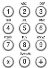 SAMSUNG SF-565PR - Entering Characters Using the Number Keypad - 1
