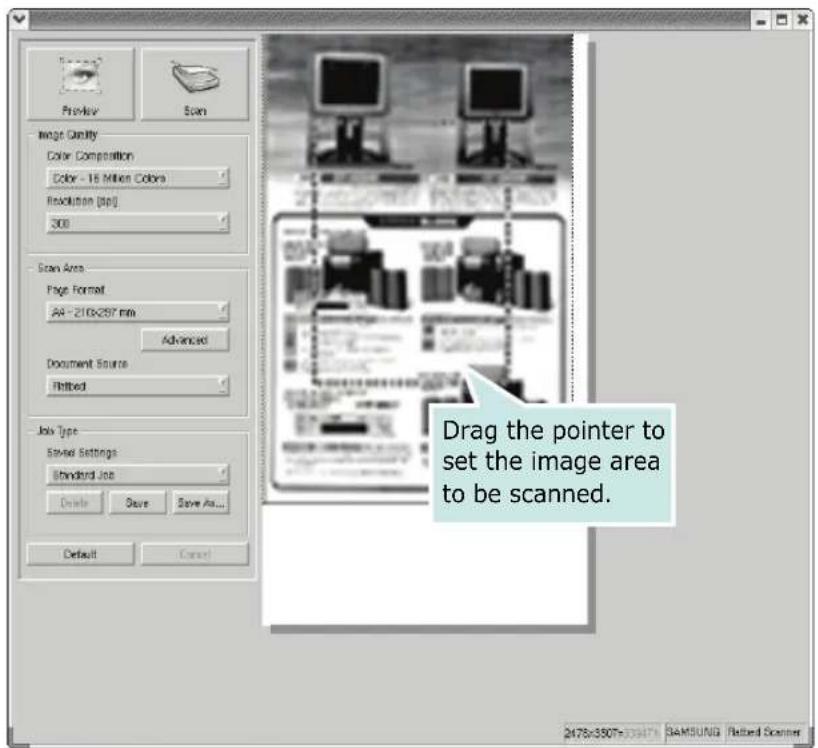 SAMSUNG SF-565PR - Scanning a Document - 4