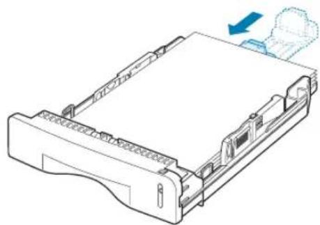 SAMSUNG SF-565PR - Changing the Paper Size in the Paper Tray - 2