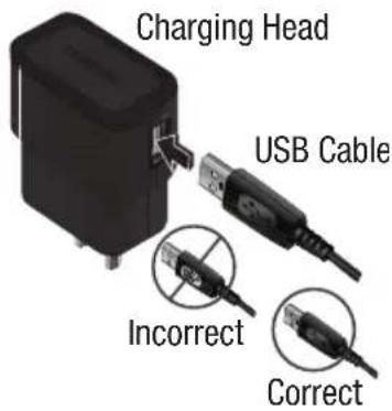 SAMSUNG Fascinate - Charging the Battery - 2