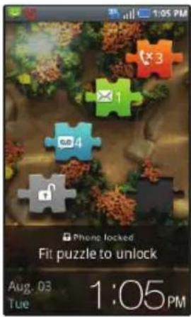 SAMSUNG Fascinate - Unlocking the phone - 2