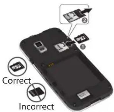 SAMSUNG Fascinate - Memory Card - 1