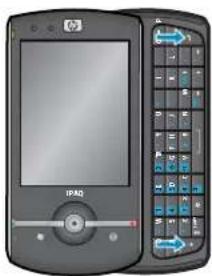 HP iPAQ Voice Messenger - Step 6: Use the keyboard - 1