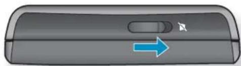 HP iPAQ Voice Messenger - Use the ringer/sound switch - 1