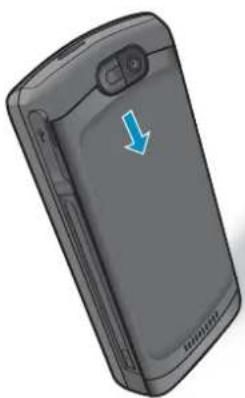HP iPAQ Voice Messenger - Insert a storage card - 1