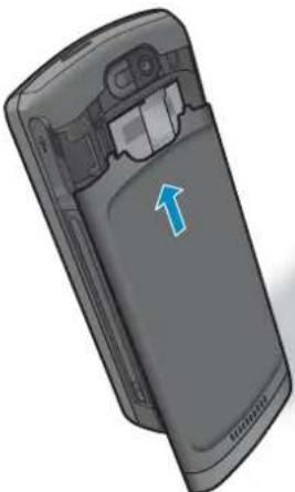 HP iPAQ Voice Messenger - Step 2: Install the battery and replace the battery cover - 2
