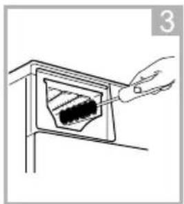 MIDEA MFNEW60-105 - Reinigen des Waschmittelfachs - 3