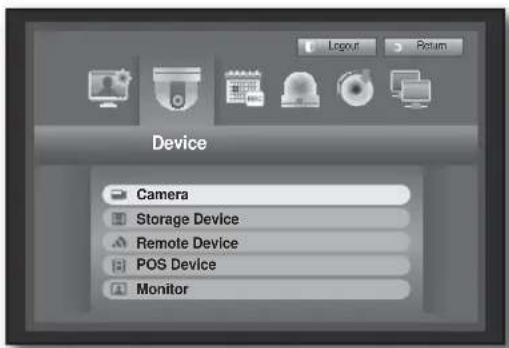 Device Camera Storage Device Remote Device POS Device Monitor