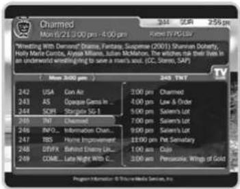 Charmed Man 2/21 3:00 pm - 6:00 pm Wrestling With Denver! Drama, Fantasy, Suspense (2001) Shannon Society, Holly Marie Curbs, Alyssis Milano, Julian McMahon. The witches risk their lives in an underword wrestling to save a river's soul. (CC, Stems, SAP) ( Mean 3:00 pm ) 242 USA Can Air 3:00 pm Charmed 243 AS Oppose Cars In ... 244 SCFH Single Sto 1 5:00 pm Selent Lot 245 INT Checkred 7:00 pm Selent Lot 246 INFO... Information Chat... 9:00 pm Selent Lot 247 TBS Home Improvement 11:00 pm Pet Samitary 248 DFWX Behind Energy Lit... 1:00 am Caso 249 COME... Late Night With C... 3:00 am Parascale Wings of Gold Program Information © Your Media Services, Inc.