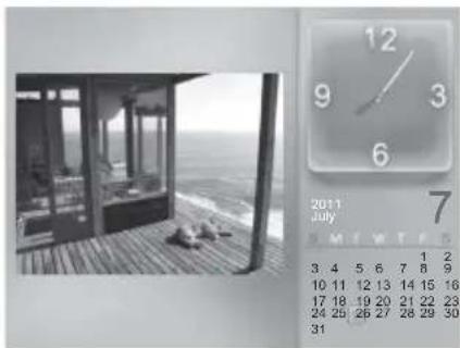 FUJIFILM FinePix REAL 3D V3 - The Clock Calendar - 1